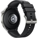 HUAWEI WATCH GT 3 Pro Titanium Smart Watch 46mm Rubber Wristband  1.43 inch AMOLED Screen  Support ECG / GPS / 14-days Battery Life(Black)