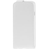 Simple Design Vertical Flip Leather Case for iPhone 6(White)