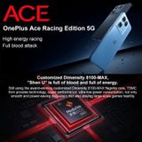 OnePlus Ace Racing 5G  64MP -camera  12 GB+256 GB  Triple Back -camera's  5000 mAh batterij  gezicht -ID & zijkant vingerafdrukidentificatie  6 59 inch Coloros 12.1 / Android 12 MediaTek Dimensity 8100 Max 5nm Octa -kern tot 2 85 GHz  NFC  Netwerk:
