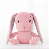 Blijf schattig konijn pluche speelgoed konijn Doll Baby Sleep speelgoed  hoogte: 50CM (roze)