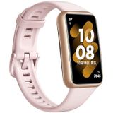 Original HUAWEI Band 7 NFC Edition  1.47 inch AMOLED Screen Smart Watch  Support Blood Oxygen Monitoring / 14-days Battery Life(Pink)