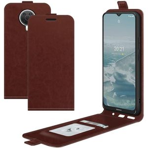 For Nokia G10/G20 R64 Texture Single Vertical Flip Leather Protective Case with Card Slots & Photo Frame(Brown)