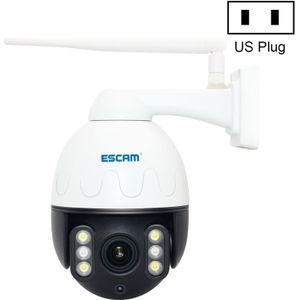 ESCAM Q5068 H. 265 5MP Pan/Tilt/4X zoom WiFi waterdichte IP camera  ondersteuning ONVIF tweeweg praten & nachtzicht  U.S. plug