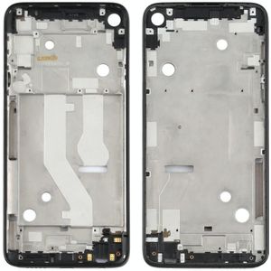 Front Housing LCD Frame Bezel Plate for Motorola Moto G Stylus XT2043 XT2043-4 (Black)