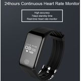 TLW B3 Fitness Tracker 0.66 inch OLED Screen Wristband Smart Bracelet  IP67 Waterproof  Support Sports Mode / Continuous Heart Rate Monitor / Sleep Monitor / Information Reminder(Black)
