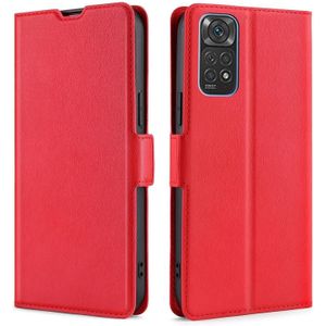 Voor Xiaomi Redmi Note 11 Global / Note 11s Ultra-dunne spanningszijde Buckle Flip Leather Case