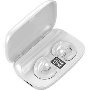S19 Draadloze oorclip Ruisonderdrukkende Bluetooth-hoofdtelefoon Beengeleiding Geen vertraging Headset