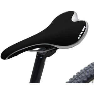 GUB 3083 Microfiber Leather Mountain Road Bike Saddle (Silver)