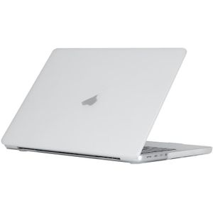 Voor MacBook Pro 16 inch M3 Laptop Matte Stijl Beschermhoes (Transparant)