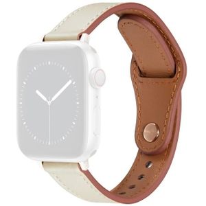 Nagelknop Strap voor Apple Watch Series 7 45 mm / 6 & SE & 5 & 4 44mm / 3 & 2 & 1 42mm