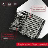 Car Carbon Fiber Left Drive Manual Gear Frame C Decorative Sticker for Mazda Axela 2017-2018
