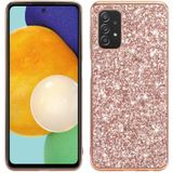 For Xiaomi Redmi Note 10 Pro Max Glitter Powder Shockproof TPU Protective Case(Rose Gold)