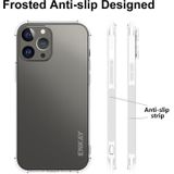 Hat-Prince ENKAY Clear TPU Shockproof Soft Case Drop Protection Cover + Full Coverage Tempered Glass Protector Film For iPhone 13 Pro Max