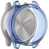 For Garmin Vivomove Luxe & Style TPU Protective Shell(Clear Blue)