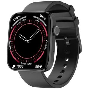 DT1 1.8 Inch Kleurenscherm Smart Watch  Siliconen Horlogeband  IP68 Waterdicht  Ondersteuning GPS-track / Bluetooth Call / Heart Rate Monitoring / Bloeddruk Monitoring / Slaapbewaking / Vrouwelijke Menstruatiecyclus