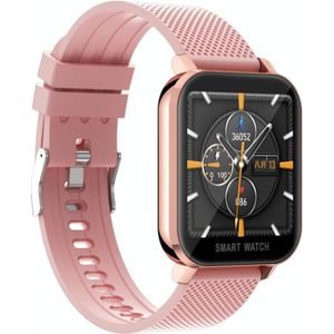 MT28 1.54 inch TFT Screen IP67 Waterproof Business Sport Silicone Strip Smart Watch  Support Sleep Monitor / Heart Rate Monitor / Blood Pressure Monitoring(Rose Gold)