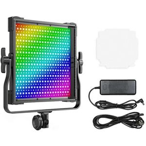Pixel P45RGB LED-fotografiecamera buiten fotograferen Invullicht (een set + AU-stekkeradapter)