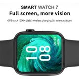 W7 1 8 inch kleurenscherm Smart horloge  ondersteunen hartslagmonitoring/bloeddrukbewaking