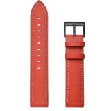 Voor Huawei Watch GT3 Pro 43 mm / 46 mm 20 mm eerste laag lederen naaigaren horlogeband