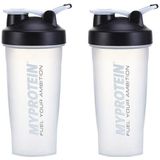 2 PCS YZ025 600 ml Multifunctionele transparante waterbeker