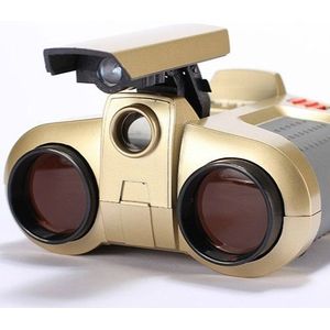 Children Night Vision Device 4X30 Binoculars with Lights Adjustable Focus Telescope