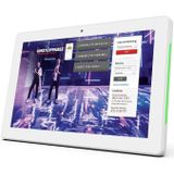 WF1042 Commercial Tablet PC  10.1 inch  2GB+16GB  Android 5.1 RK3288 Quad Core Cortex A17 Up to 1.8GHz  Support Bluetooth & WiFi& OTG  with Colorful Light Bar(White)