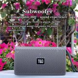 T&G TG282 Portable Bluetooth Speakers with Flashlight  Support TF Card / FM / 3.5mm AUX / U Disk / Hands-free Call(Black)