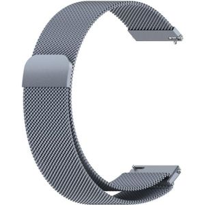 For Huawei Watch 3 / 3 Pro 22mm Milanese Loop Replacement Strap Watchband(Grey)