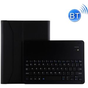 FT-1038E Detachable Bluetooth 3.0 Aluminum Alloy Keyboard +  Lambskin Texture Leather Case for iPad Air / Air 2 / iPad Pro 9.7 inch  with Pen Slot / Water Repellent / Three-gear Angle Adjustment / Magnetic / Sleep Function (Black)