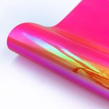 Candy-gekleurde Phromsurium zelfklevende PVC-vinyl ambachtelijke bord maken  grootte: 30 x 100 cm (rose rood)