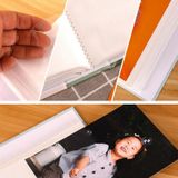3 stks Grote 6 inch 100 vellen Interstitial Family Plastic Album Book (kleine voeten)