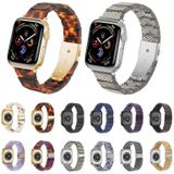 Hars horlogeband met n kraal voor Apple Watch Series 8&7 41mm / SE 2&6&SE&5&4 40mm / 3&2&1 38mm