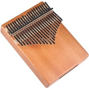 21-Tone Thumb Piano Kalimba Draagbaar Muziekinstrument (Wooden Houten)