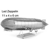 3 PCS 3D Metal Assembly Model DIY Puzzel  Stijl: Zeppelin