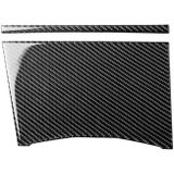 2 in 1 Car Carbon Fiber Water Cup Cover Decorative Sticker for BMW 3 Series G20/G28/325Li/330d/335 2019-2020  Right Drive