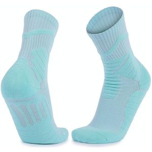 Mannen basketbal sokken schokabsorptie Mid-tube sportsokken  maat: Gratis grootte