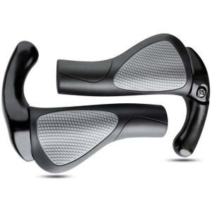 1 Pair CXWXC Bicycle Handlebar Cover Mountain Bike Bullhorn Rubber Handlebar Cover Riding Accessories  Style:HL-G311A