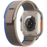 WiWU Trail Loop Watch Band voor Apple Watch Series 8&7 41mm / SE 2&6&SE&5&4 40mm / 3&2&1 38mm (Blauw+Grijs)