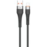 TOTU CB-2-serie USB naar 8-pins aluminium huidgevoel datakabel  lengte: 1m