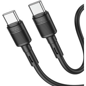 hoco X83 60W USB-C / Type-C naar USB-C / Type-C Victory oplaadgegevenskabel (Lengte): 1m