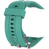 Silicone Sport Wrist Strap for Garmin Forerunner 10 / 15 (Mint Green)