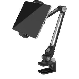 203B Snap-on Lazy Mobile Telefoon Beugel Nachtkastje Desktop Tablet Bracket (Zwart)