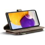 Voor Samsung Galaxy A72 Caseme-C30 Multifunctionele Horizontale Flip PU + TPU-telefoonhoes