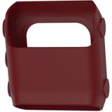 For POLAR V800 Silicone Watch Case(Red Wine)