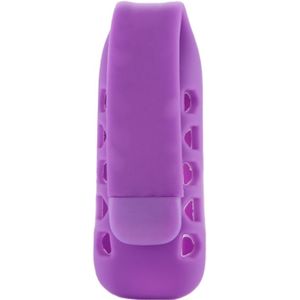 For Fitbit One Smart Watch Clip Style Silicone Case  Size: 6x2.2x1.5cm (Purple)