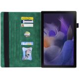 Voor Samsung Galaxy Tab A8 10.5 2021 Business Shockproof Horizontal Flip Leather Tablet Case met Wake-up Functie(Groen)
