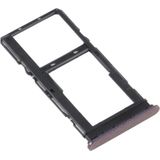 SIM Card Tray + SIM Card Tray / Micro SD Card Tray for Motorola Moto G10 XT2127-2 (Black)