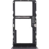 SIM Card Tray + SIM Card Tray / Micro SD Card Tray for Motorola Moto G10 XT2127-2 (Black)