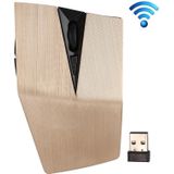 2.4GHz USB Receiver Adjustable 1200 DPI Wireless Optical Mouse for Computer PC Laptop (Gold)