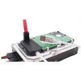 YP009 Three-Purpose USB to IDE/SATA Easy Drive Cable Hard Disk Drive Data Cable with Power Supply(EU Plug Set)